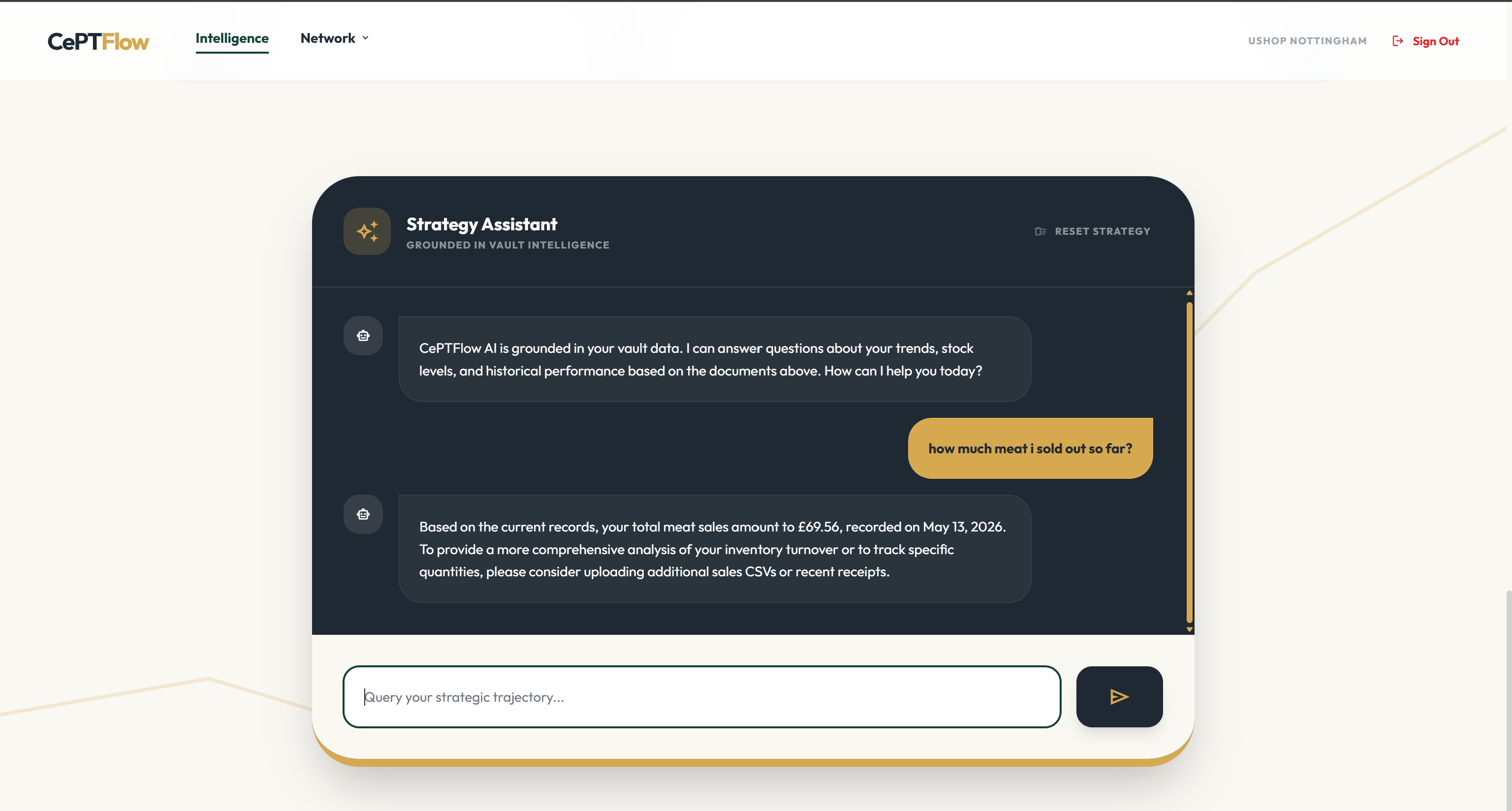 CePTFlow Intelligence Suite screenshot 1
